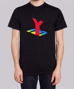 Yub Merch Playstation Logo Parody Shirt