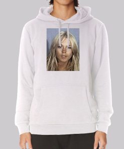 Vintage Lindsay Lohan Mugshot Hoodie