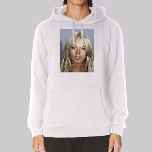 Vintage Lindsay Lohan Mugshot Hoodie