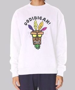 Oodibigah Crash Bandicoot Sweatshirt