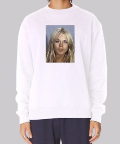 Vintage Lindsay Lohan Mugshot Sweatshirt