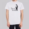 Banksy Drawing Dog Man Shirt