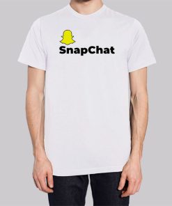 Logo Graphic Snapchat Shirt