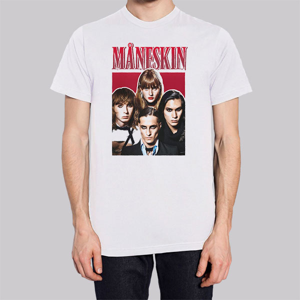 Maneskin Merch Rock N Roll Eurovision Hoodie Cheap | Made Printed
