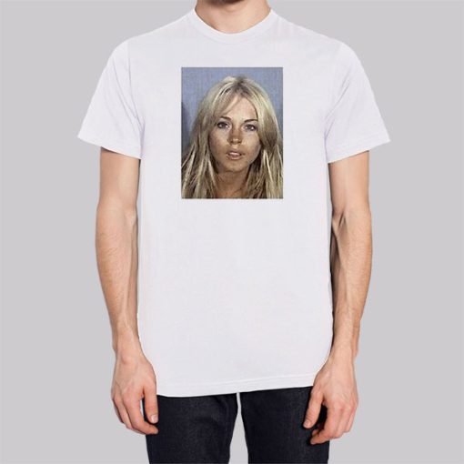 Vintage Lindsay Lohan Mugshot Shirt