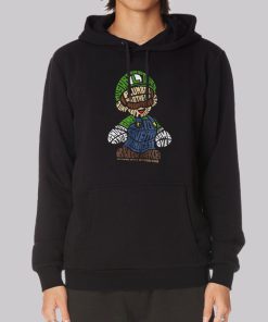 90s Super Mario Luigi Hoodie