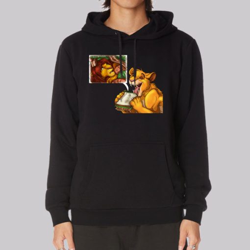 Funny Sandwich King Tiger Vore Hoodie