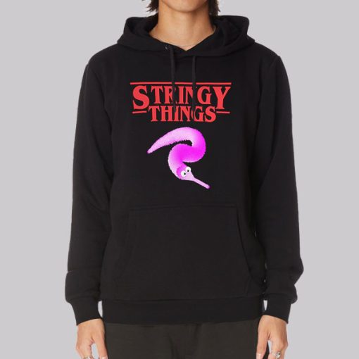 Worm on a String Meme Hoodie