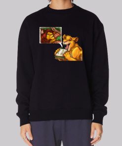 Funny Sandwich King Tiger Vore Sweatshirt