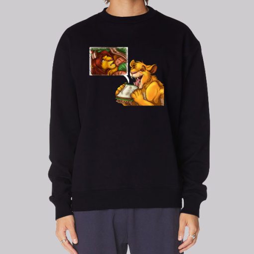 Funny Sandwich King Tiger Vore Sweatshirt