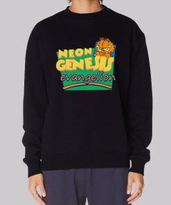 Neon Genesis Evangelion Garfield Sweatshirt