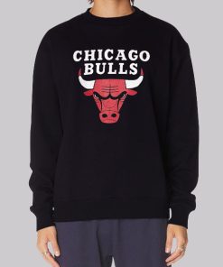 Vintage Retro Chicago Bulls Sweatshirt