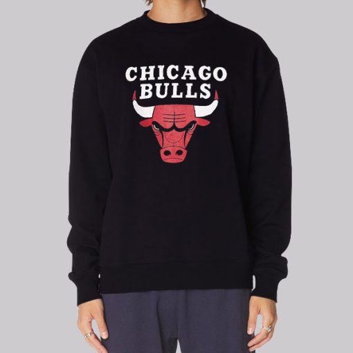 Vintage Retro Chicago Bulls Sweatshirt