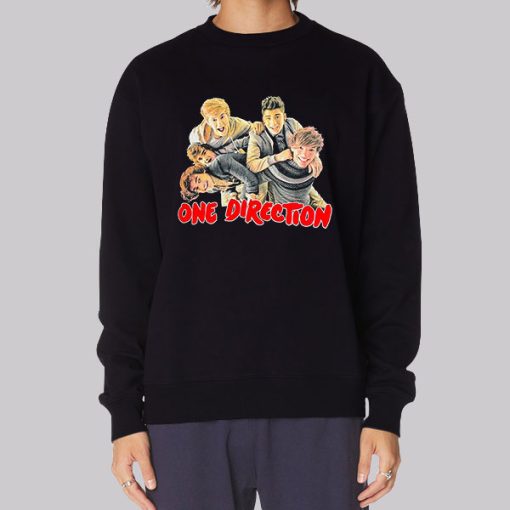 Where We Are Tour One Direction Sweatshirt