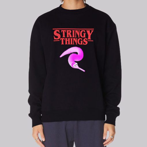 Worm on a String Meme Sweatshirt