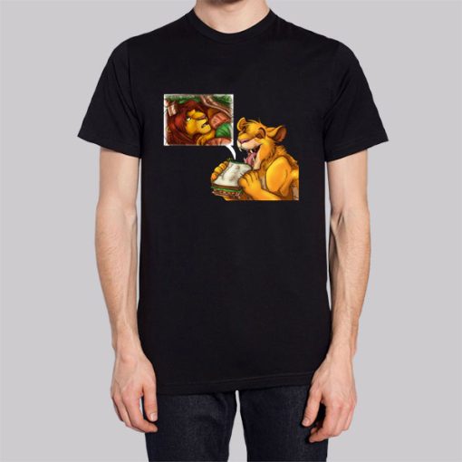 Funny Sandwich King Tiger Vore Shirt