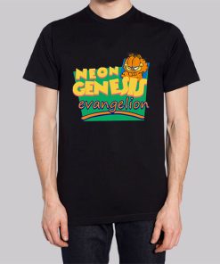 Neon Genesis Evangelion Garfield Shirt