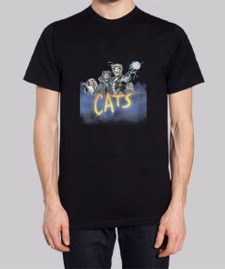 Vtg Musical Cats Broadway Shirt