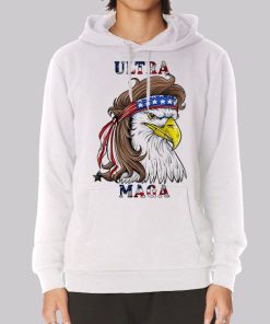 American Flag Mullet Ultra Maga Hoodie