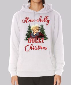 Dolly Parton Holly Dolly Christmas Hoodie