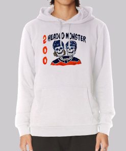 Horror 2 Headed Monster Hoodie