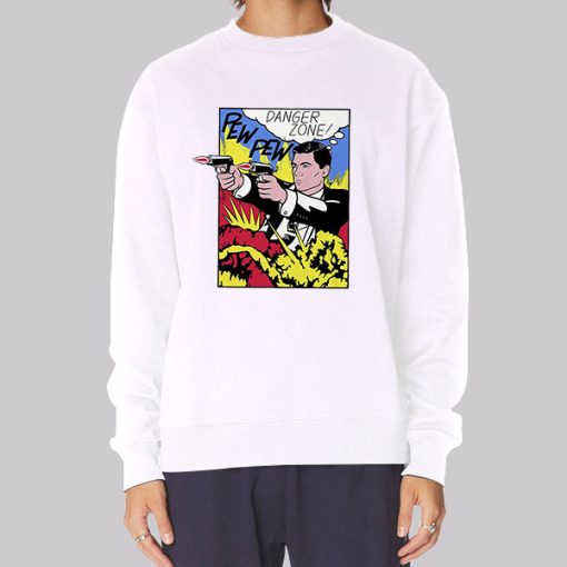 Danger Zone Pew Pew Archer Sweatshirt