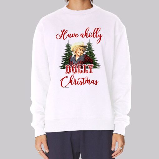 Dolly Parton Holly Dolly Christmas Sweatshirt