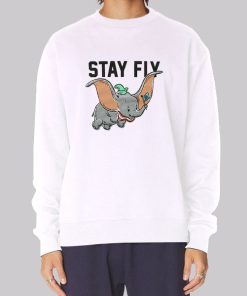 Funny Dumbo Stay Fly Sweatshirt