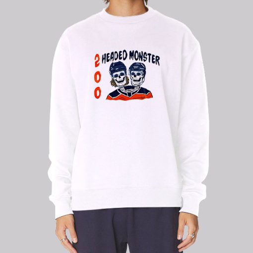 Horror 2 Headed Monster Sweatshirt