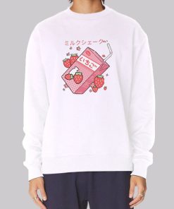 Japanese Georgenotfound Strawberry Milk Sweatshirt