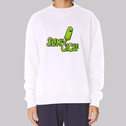 Parody Logo Slimecicle Merch Sweatshirt