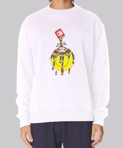 Smiley Cover the Earth Sweatshirt