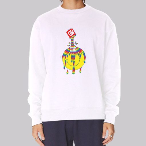 Smiley Cover the Earth Sweatshirt