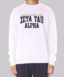 Vintage Zeta Tau Alpha Merch 1898 Sweatshirt