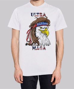 American Flag Mullet Ultra Maga Shirt