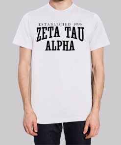 Vintage Zeta Tau Alpha Merch 1898 Shirt