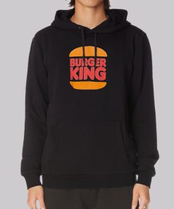 Classic Logo Burger King Hoodie Cheap | Made Printed