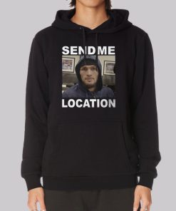 Send Location Khabib Hoodie