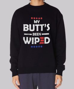 Funny Joe Biden Wipe My Butt Sweatshirt