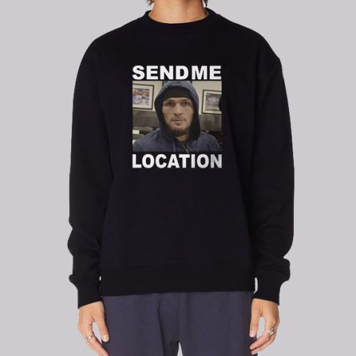 Send Location Khabib Sweatshirt