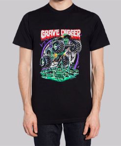 Graveyard Monster Truck Grave Digger Shirt
