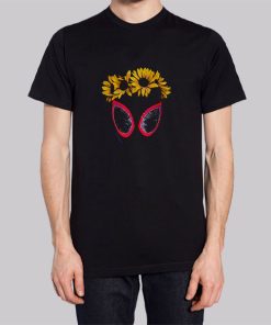 Sunflower Spiderman Funny Shirt