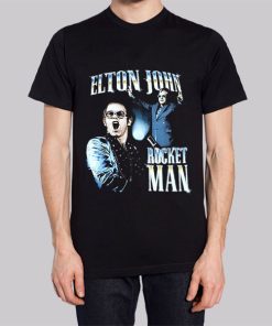 Vintage Bootleg Elton John T Shirt