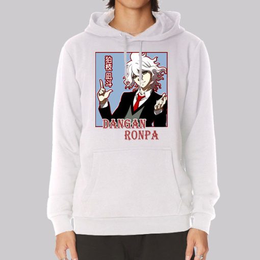 Nagito Komaeda Anime Danganronpa Hoodie