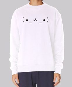 Ascii Boobs Emotion Funny Sweatshirt