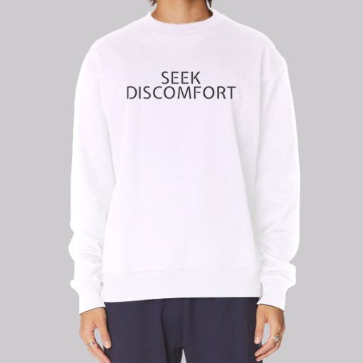 Seek Discomfort Merch Federico Dellavalle Sweatshirt