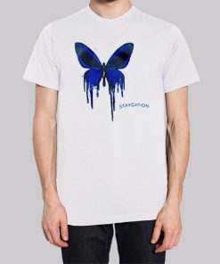 Cute Staycation Butterfly Shirt