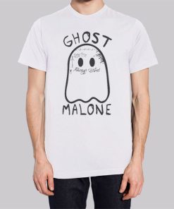 Funny Rapper Halloween Ghost Malone Shirt