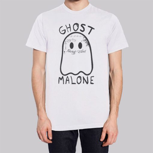 Funny Rapper Halloween Ghost Malone Shirt