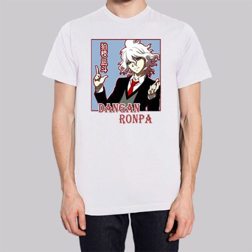 Nagito Komaeda Anime Danganronpa Shirt